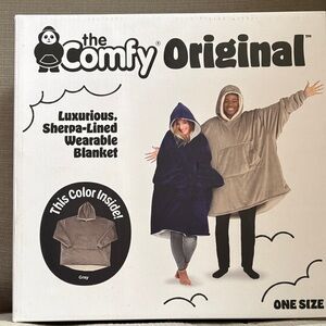 The Comfy Original Sherpa-Lined Wearable Blanket - Gray